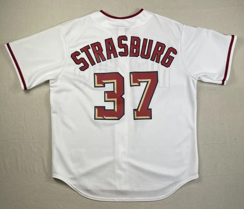 Washington Nationals Jersey XL Stephen Strasburg USA Made Majestic Authentic MLB Cover