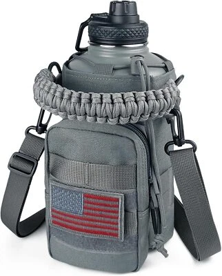 Half Gallon Water Bottle Insulated Water Jug Stainless Steel Sports Water Bottle - Image 1 of 3