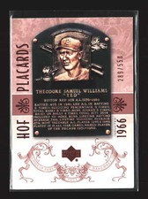 2005 Upper Deck Hall of Fame /550 #97 Ted Williams    Boston Red Sox