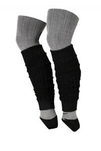 Nike Women's Studio Leg Warmers Dri-Fit One Size Grey/Black DA4814-902 $36