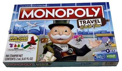MONOPOLY GAME : Travel World Tour Edition - Complete In Vgc (FREE UK P&P) - Image 1 of 4