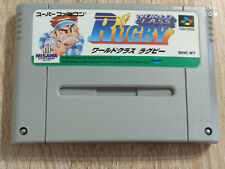World Class Rugby Super Famicom Snes Nintendo Jap