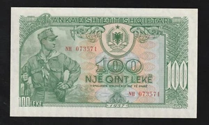 Albania, 100 Leke, 1957, P-30, UNC BANKNOTE - Picture 1 of 2