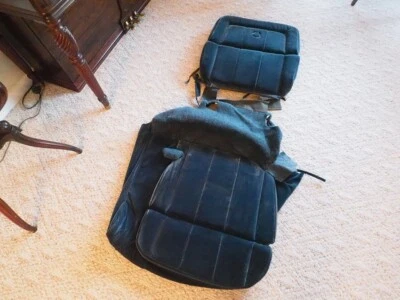 1985-1988 86 87 Cadillac Deville Fleetwood FWD Capa de Assento de Motorista NOS Azul NOVO - Imagem 1 de 4