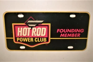 Hot Rod Power Club Booster Nummernschild Gründungsmitglied Magazin KUNSTSTOFF - Bild 1 von 4