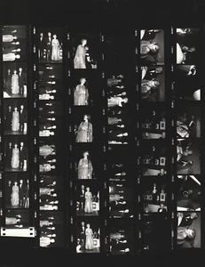 Original Contact Photo Sheet First Lady Betty Ford Fred Astaire Gene Kelly # 2 - Picture 1 of 2