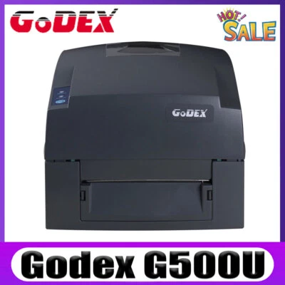 Godex G500U 203dpi Barcode Printer & 4 Inch Direct Thermal Transfer W/ USB Port - Image 1 of 4