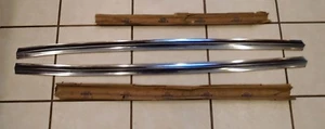 NOS PAIR 1951 BUICK SPECIAL Convertible Riviera TB Sedan  Front Door Molding - Picture 1 of 4
