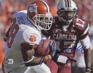 CJ SPILLER signed/autographed CLEMSON TIGERS NCAA 8x10 color photo -- BECKETT - Picture 1 of 1