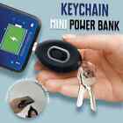 Mini Key Chain Power Bank Phone Charger Fast Charge Portable Wireless Compact