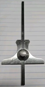 STARRETT NO. 236 KOMBINATION STAHLLINEAL TIEFEN- & WINKELMESSGERÄT & WINKELMESSER - Bild 1 von 4