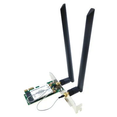 AR9280 PCIe WiFi Adapter 2.4G 5GHz Hackintosh Windows Wireless Network AR5BDT92 - Image 1 of 4