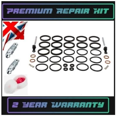 SUZUKI GSXR750 94-95 Premium Front Brake Caliper Seals Rebuild Kit - Image 1 of 3