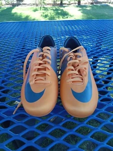 Nike Talla 7 Mercurial Victory ll FG 442005 800 Naranja Botines de Fútbol Botas Fútbol - Imagen 1 de 10