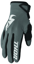 thor sector gloves grey white youth mx