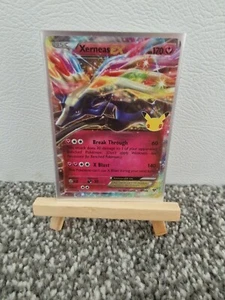 Pokemon Card Xerneas Ex 97/146 Celebrations 25th Anniversary Holo Rare Near Mint - Picture 1 of 4