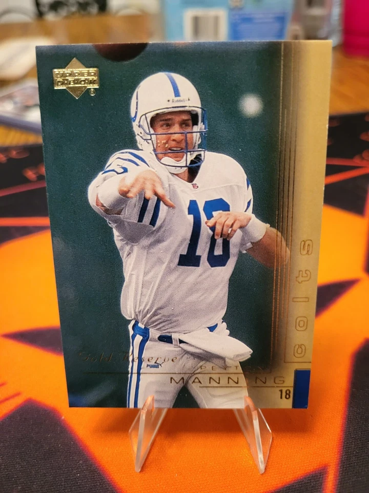 2000 Upper Deck Gold Reserve #63 Peyton Manning Indianapolis Colts - Image 1 of 2