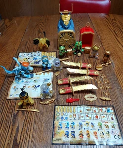 2019 TREASURE X DRAGONS AND NINJA GOLD 2 DRAGONS, 8 FIGURES, 4 SWORDS & MORE - Picture 1 of 20