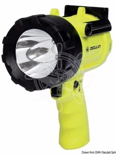 Extreme wasserdichte LED-Handlampe 12.170.10 400m/140m voll/halb WD bis 1m - Bild 1 von 1