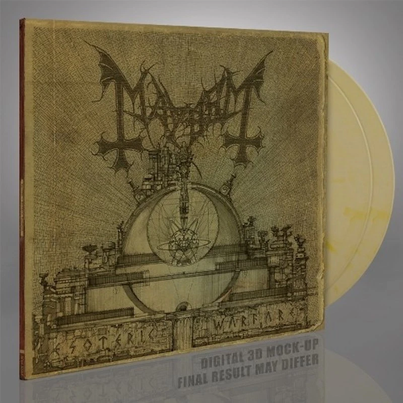 Esoteric Warfare - WHITE & YELLOW MARBLED by Mayhem (Record, 2023) - Image 1 of 1