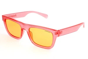Occhiali da Sole Polaroid PLD 6050/S 35J PINK 53/19/145 Unisex - Foto 1 di 4