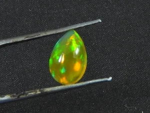 6X9X3MM Natural Ethiopian Welo Fire Opal Pear Healing Crytsal Loose Gemstone m86 - Picture 1 of 9