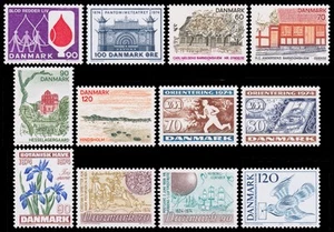 Dänemark Scott 531 / 564 (1974) postfrisch NH ss, CV 7,30 $ C - Bild 1 von 1