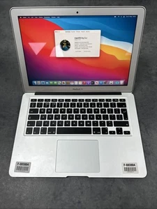 Apple Macbook Air 13 inch Early 2015 i5-5250U CPU 1.60GHz 8GB 128GB Silver Used - Picture 1 of 8