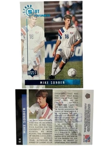 1994 Upper Deck FIFA World Cup Mike Sorber Standout Performers Rookie Insert #4 - Picture 1 of 3