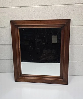 Stickley Syracuse Mirror 27.5" x 24". Solid Cherry Frame. Check Description! - Image 1 of 4
