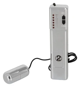 You2Toys Vibro-Ei - Ferngesteuert, Highspeed, 6 Vibrationsmodi, silber - Bild 1 von 3