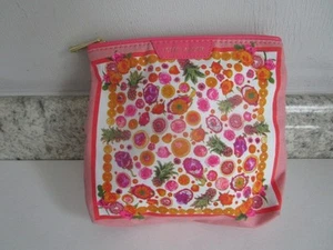 Bolso de Cosméticos Estee Lauder Rosa Floral con Cremallera Talla Grande - Imagen 1 de 4