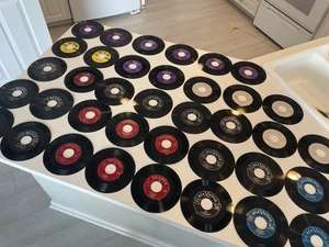 65 x Oldies Jazz Classical Orchestra 7" 45 rare singles lot Glenn Miller Dorsey - Picture 1 of 13