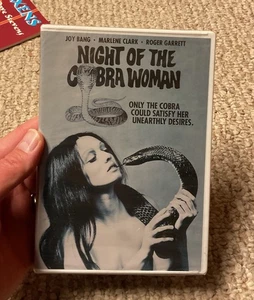 NEW RARE OOP SCORPION MARLENE CLARK NIGHT OF THE COBRA WOMAN CULT MOVIE DVD 1972 - Bild 1 von 3