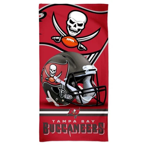 TAMPA BAY BUCCANEERS HELMET 30"X60" SPECTRA BEACH TOWEL NEW WINCRAFT 👀 Cover