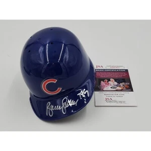Bruce Sutter Signed Mini Helmet 79 CY Inscription Chicago Cubs JSA COA Riddell - Picture 1 of 11