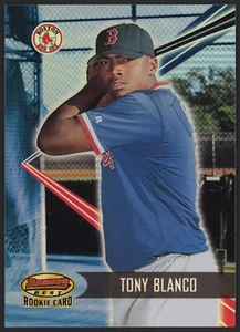 2001 Bowman's Best #181 Tony Blanco /2999 Red Sox Rookie RC - Picture 1 of 24