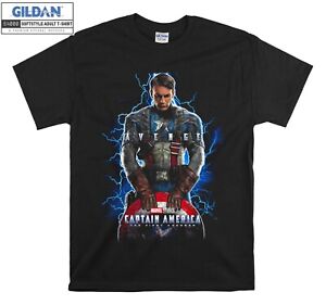 Marvel Captain America Comic  T-shirt Gift Hoodie Tshirt Men Women Unisex F303