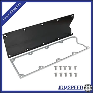 LS Gen 3 Low Profile Valley Pan Cover Plate w/ Gasket and Seals For LSX LS1 LM7 - Afbeelding 1 van 24