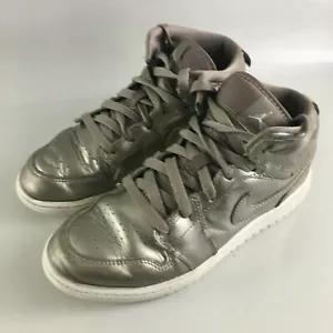 Nike Air Jordan 1 Mid SE PS Sepia Stone White Noble AV5173 200 KIDS US SIZE 3Y - Bild 1 von 9