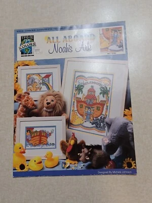 True Colors Cross Stitch Booklet All Aboard Noah's Ark - Image 1 of 4