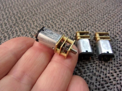 Getriebemotor 1,5-6 V DC, 16-82 rpm, hohe Qualität, Daten siehe ganz unten! - Bild 1 von 4