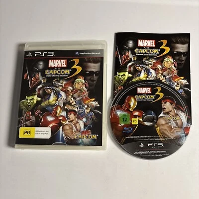 MARVEL vs CAPCOM 3: Fate of Two Worlds - Sony PlayStation 3 PS3 - With Manual - Image 1 of 4