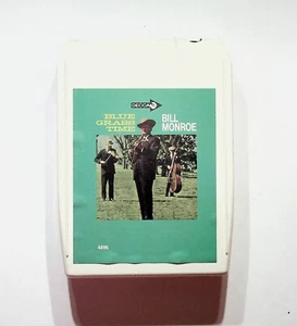 Bill Monroe Blue Grass Time 8-Track Tape - Picture 1 of 3