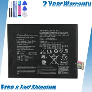 3.7V Battery for Lenovo IdeaPad A10-70 IdeaPad A7600-F IdeaPad S6000 L11C2P32 - Picture 1 of 7