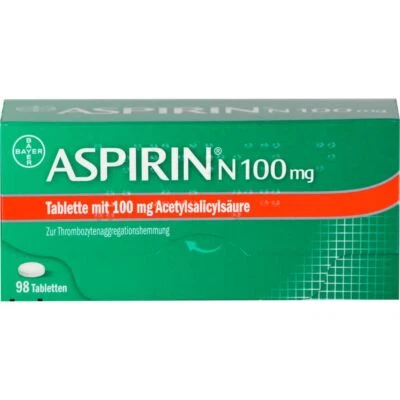 BAYER VITAL GMBH GB PHARMA ASPIRIN N 100 mg Tabletten 98 St PZN05387239
