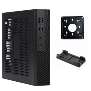DX01 Mini ITX Computer Case Thin Quick Heat Dissipation PC Case Supporting VESA - Bild 1 von 11