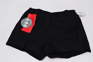 NWT Kappa Black/Red Authentic HB Ethan Kids Shorts Shorts Size 12Y - Picture 1 of 4