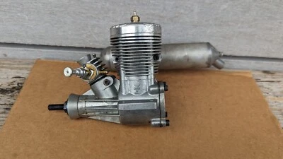 K&B  Plane Engine Airplane Tether Car Motor FOR PARTS OR DISPLAY VINTAGE RC  - Image 1 of 4