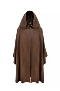 Disney Parks Star Wars Galaxy’s Edge Adult Jedi Brown Robe New Pick Size - Picture 1 of 3